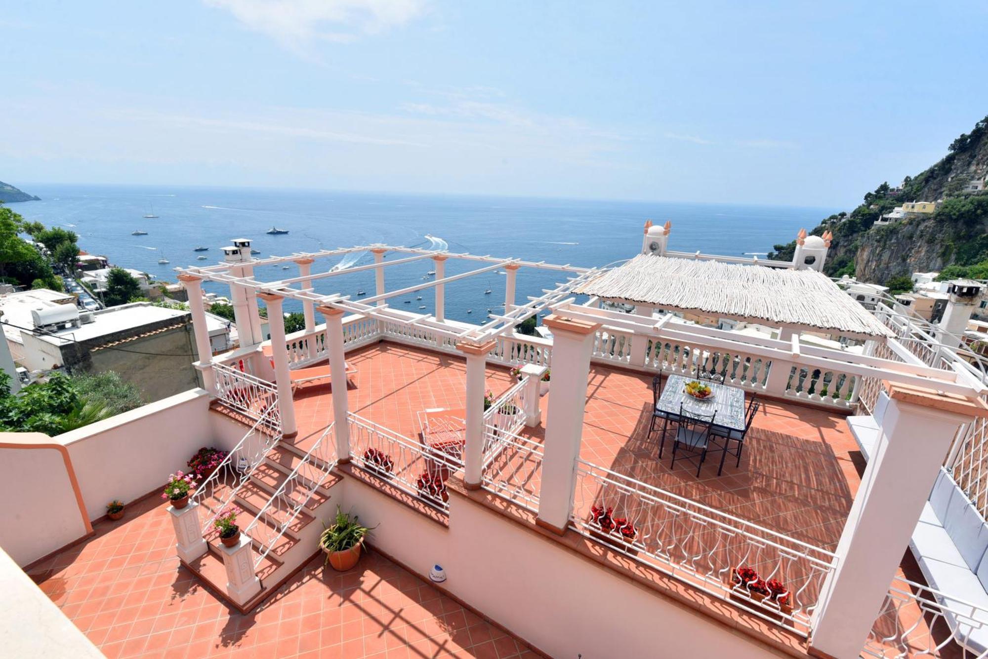 Villa Sunshine Positano Room Exterior foto